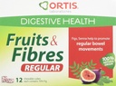 Ortis Fruit & Fibre Cubes 12 meyve küpleri