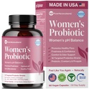 Pure Micronutrients pH Balance Vaginal Probiyotiks for Women - Odor & Itch Support - Vaginal Health Pills with Cranberry, Lactobacillus & Prebiyotiks - Feminine Wellness Daily Supplement - 60 Capsules
