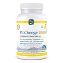 Nordic Naturals ProOmega 2000-D - Fish Oil, 1125 mg EPA, 875 mg DHA, 1000 IU Vitamin D3, Cardiovascular, Neurological, Eye, and Immune Health, Lemon Flavor, 60 Soft Gels