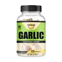 Garlic Capsules 2400mg - Made with Organic Garlic Bulbs, California US Grown - Natural Immune Support Supplement 40 Day Supply