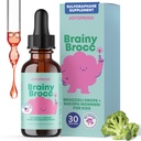 Çocuklar için brokoli Supplement | Sulforaphane & Bacopa Monnieri Drops | Supports Cognitive Function | Vegan & Kid-Friendly