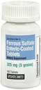 Ferrous Sulfate 325 mg Offic-Coated Tabletler 100 Count