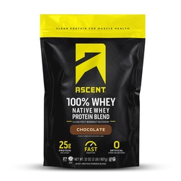 Yüzde 100 Whey Protein Tozu - Post Workout Whey proteini, Zero Yapay Flavors & Sweeteners, Gluten Free, 5.5g BCAA, 2.6g Leucine, Essential Amino Acids, Chocolate 2 lb