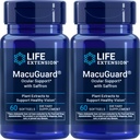 Life Extension MacuGuard Ocular Support with Saffron, 60 softgels (Pack of 2)