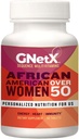 Afrika Amerikan Kadınları Için Çokvitaminler 50+ Destekler Optimal Sağlık ve İyilik - Güçlü Formula Immunity and Heart Health and Blood Pressure Support