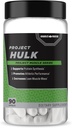 Project Hulk, Strength, Athletic Performance, protein Synthesis, Botaniklerle Made with Botanicals (90 Capsules)*