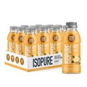 Isopure Zero Carb 32g Clear Protein Ready-to-Drink, Whey Protein Isolate, Lemonade, 12 Pack (Pazar Mayıs Vary)