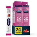 Pedialyte Fast Hydration Electrolyte Toz Paketleri, Strawberry, Hydration Drink, 24 Single-Serving Toz Packets