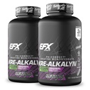 EFX Sports Kre-Alkalyn EFX | pH Correct Creatine Monohydrate Pill Supplement | Vegan Friendly | Strength & Muscle Growth | 90 Servings, 180 Veggie Capsules (Pack of 2)