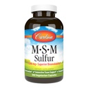 Carlson - M-S-M Sulfur, 1000 mg - Superior Bioavailability, Ortak Fonksiyonl, Connective Tound Support & Health Skin, 300 Vegetarian Capsules