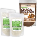XPRS Nutra 0 Capsules (1000 Count) ile Chaga Toz (8 Ounce)