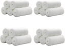 EatingBiting 20 Rolls 4 inch x 4.92 Yards Rolled Gauze Stretch Bandage/Medical Grade Sterile First Aid Wound Care Cotton Ply/Stretched Gauze Bandage Rolls with Medical Tape