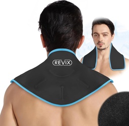 Grafik ve Omuzlar için Buz Paketi, Flexability ve Mobility'yi Geliştirmek için Terapi, Hot Cold Gel Packs Post-Workout, Black Ice Pack
