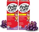 Hızlı Çocuk Ağrısı Reliever/Kids Ateşi Acetaminophen Oral Suspension, 2-11, Zero Alkol veya aspirin veya Ibuprofen, Grape Flavor, 4 fl oz (2 Pack)