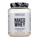 NAKED Whey Vanilla proteini Toz - Sadece 3 Malzemeler - Grass Fed Whey Protein Toz, Vanilla Flavor ve Organik Coconut Şeker, NSF sertifikalı, No GMO, No Soy ve Gluten Free - 24 Hizmetler