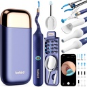 BEBIRD Flexible Ear Wax Removal Tool Camera, FSA HSA Eligible Items, Wireless Smart Visual Ear Cleaning Kit with 13-Piece Tips, HD Camera Ear Otoscope with Tweezers, Earsight Plus B31R Earwax Cleaner