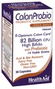 HealthAid ColonProbio 82 Milyar Prebiyotik, 14 Strains, Once Daily, 30ct, Optimum Kolon Bakım, Asit & Bile Dayanıklı, Süt Free, Gluten Free, Non-GMOMO