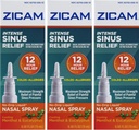 Zicam Intense Sinus Relief, Soğutma Menthol & Eucalyptus Pump 0,5 fl oz (Quantity of 3)