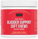 Doğal Rapport Dog Bladder Desteği - The Only Bladder Support Chews Dogs Need - The 120ct Supplements That Contain Cranberry and D- Mannose to Aid in Kidney Function