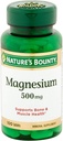 Doğa'nın Bounty Magnezyum 500 mg Tabletleri 100 ea (Paketi 4)