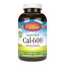 Carlson Cal-600, 600 mg, Calcium, Liquid Filled, 100 Softgels | Bone Support; Healthy Teeth; Optimal Wellness