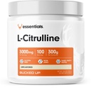 Bucked Up L-Citrulline 3000 mg Toz, Essentials (100 Hizmet)