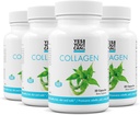 Yes You Can! Collagen Capsules for Women and Men, Dietary Supplement to Promote Healthy Hair, Skin and Nails, 290 mg Bovine Collagen, Vitamin A, Vitamin D3, Zinc and Copper, 30 Capsules - 4 Pack