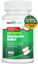 Acetaminophen 250 mg, aspirin (NSAID) 250 mg, Caffeine 65 mg - Minor Aches & Pains Geçici Yardım - Excedren Ekstra Güçlü Ağrı Reli (100 Caplets) ile karşılaştırın