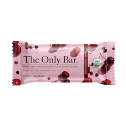 Truva Plant Tabanlı Snack Bars | Cherry Chocolate Chip 1 Pack | 5g Protein | USDA Organik ve Vegan | Sadece Bar | Süt, Soy ve Gluten Ücretsiz | Bireysel olarak yuvarlandı