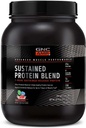 GNC AMP Sustained proteini - Meyveli Crisps (28 Hizmet)