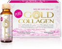 GOLD COLLAGEN Pure - Collagen Supplements for Women & Men with Biotin for Hair Growth, Skin and Nail - Anti Wrinkle Immune System Booster with Hyaluronic Acid, Vitamin C, B6 and Zinc, 1 Pack 10x50 ml