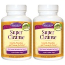 Nature's Secret Super Cleanse Extra Strength Toxin Detox & Gentle Elimination Body Cleanse, Digestive & Colon Health Support - Stimulating Mix of 14 Herbs with Probiyotiks - 100 Tablet (Pack of 2)