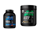 MuscleTech Kretine Monohidrat Toz Hücre-Teknolojik Krep | Post Workout Recovery Drink & BCAA Amino Asits + Elektrolyte Toz, Amino Build, 7g of BCAAs + Electrolytes