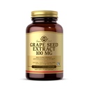 Solgar Grape Tohum 100 mg, 60 Sebze Kapsülleri - Phytonutrient Antioksi Desteği - Vegan, Gluten Free, Dairy Free - 60 Hizmetler