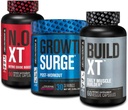 Jacked Factory N.O. XT Nitric Oxide Supplement, Growth Surge Post Workout Muscle Builder, Build XT Muscle Builder