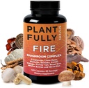 10-in-1 Mushroom Supplement – Lion’s Mane, Reishi, Cordyceps, Chaga, Turkey Tail, Maitake & Shiitake – Nootropic Complex for Brain Support, Memory, Focus & Energy – 120 Capsules, Made in USA