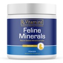 Rx Vitamins Feline Minerals - Taurine for Cat Heart Health - Calcium for Joint Supplement - Immune Support for Cats with Magnesium & Potassium - Skin and Coat Supplement - 8oz