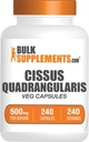 BulkSupplements.com Cissus Quadrangularis Extract Capsules - Cissus Quadrangularis Supplement - Gluten Free, 1 Capsule per Service, 240 Veg Capsules (Pack of 1)