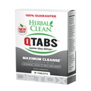 Herbal Clean - QTabs Same-Day Detox, Portre ve Discreet, 10 Tablet