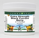 Ekstra Kuvvet Black Currant Berry 4:1 Ekstraksiyon Toz (4 oz, ZIN: 514115) - 3 Pack