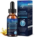(1 Pack) Magnezyumbası çinko takviyesi D3 K2 Kadınlar için Vitamin D3 K2, Magnezyum Glycinate Vegan Sıvısı Yetişkin Plus L-Theanine Boron Sea Moss Extract, Bone, Sleep & Leg Cramps, 1 Fl Oz Oz