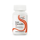 Sağlık Demir Chewable'ı Görmek - Sağlıklı Metabolism'ı Desteklemek için Mineral Supplement - Erkekler ve Kadınlarda Tamam Yardımlar - Enerji Desteği Supplement - 10 mg, 60 Tabletler