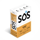 SOS Hydration Electrolyte Toz Stick Packs | Low Sugar | Hızlı Rehidrasyon | ABD'de Yapılacak | DW | Mango Flavor