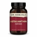 Dr. Mercola Organik Astaxanthin - 4 mg Astaxanthin - Güçlü Antioksi Desteği - Organik Mikroalgae Ekstraksiyon - Non-GMO, Gluten-Free & Soy-Free - 90 Capsules (90 hizmet)