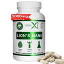 Genx Formulas Lions Mane Supplement with 100% Lions Mane Extract - Nootropics Brain Support Supplement 1000 mg/serving - (120 Capsules)