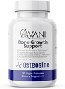 Avani Health – Osteosine Bone Growth Support - Increase Bone Calcium Levels and Bone Strength - Enhanced Absorption with BioPerine and AstraGin - Gluten Free Bone Supplement - 30 Vegan Capsules