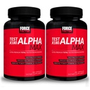 Force Factor Test X180 Alpha Max, 2-Pack, Total Testosterone and Nitric Oxide Booster for Men with Fenugreek Seed & Tribulus to Increase Blood Flow & Improve Male Athletic Performance, 360 Capsules