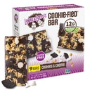 Lenny & Larry's Cookie-fied Protein Bar – Cookies & Creme Vegan Protein Bars 9x45g – Healthy Snacks with 12g Plant Protein & 5g Fiber – Gluten Free Power Bar, Non-GMO & Vegan