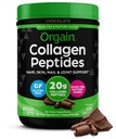 Ya da Kadınlar ve Erkekler için Kolajn Hydro Tozu, Çikolata, 20g Grass Fed Collagen - Saç, Skin, Nail ve Ortak Destek Tamam, Paleo & Keto, Non-GMO, Tip I ve III, 1lb