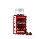 Vitamatic Tart Cherry ile Celery Seed Gummies - 4000 mg Islıkta Yeterlik (10:1 Ekstraksiyon 400 mg)